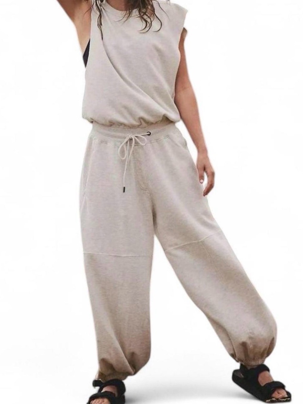 Free people loosefit jumpsuit